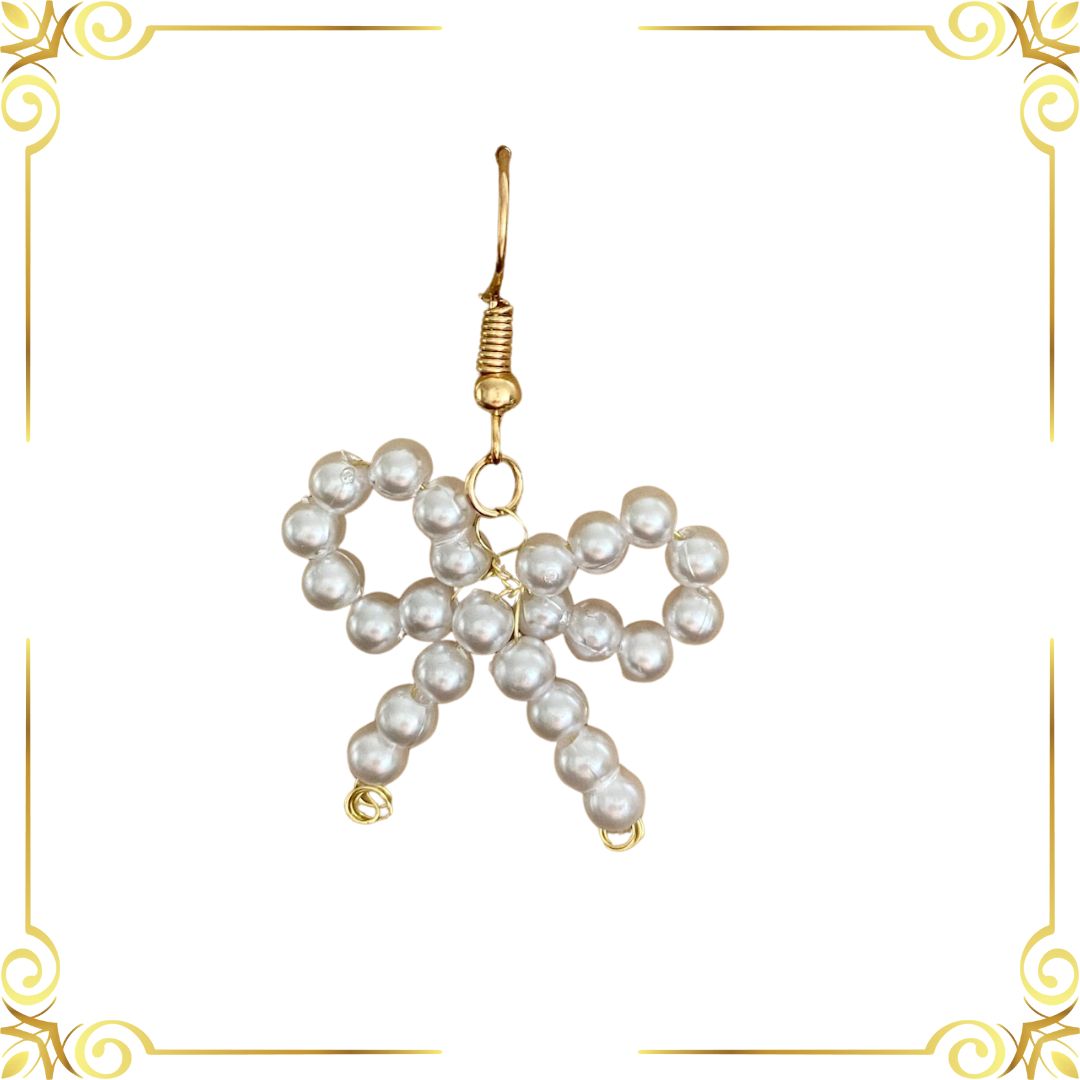 Korálkové náušnice DZS