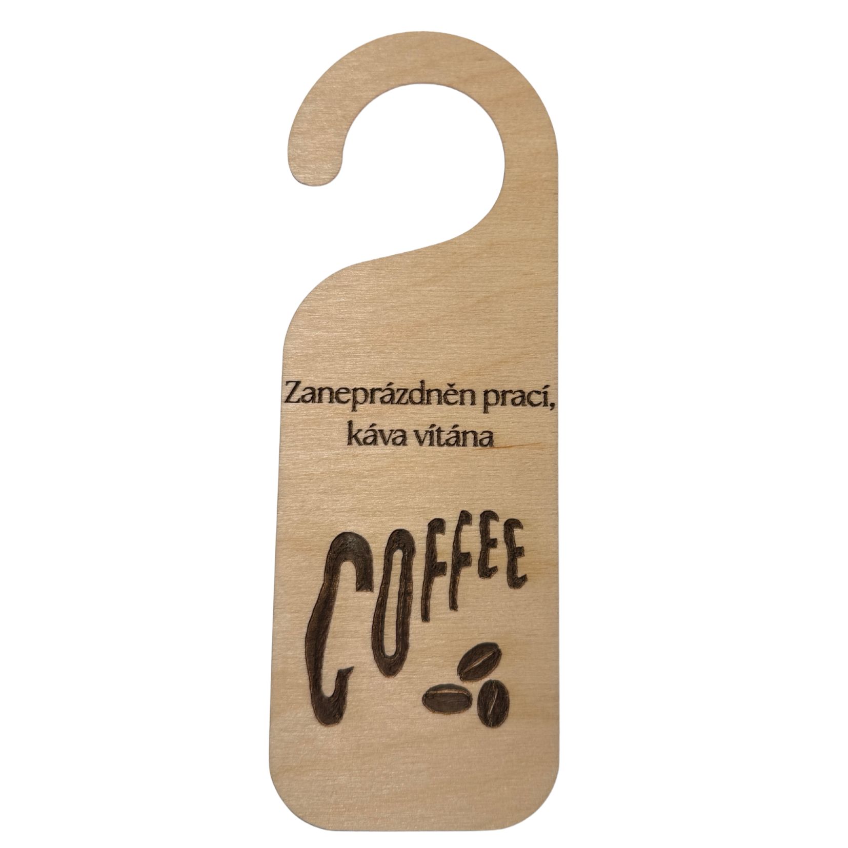 Coffee - závěs na kliku