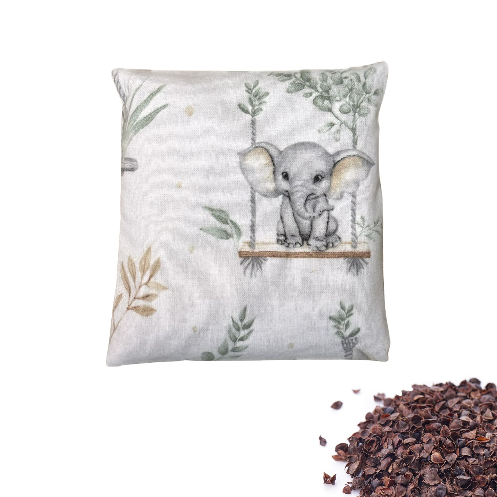 Dětský nahřívací polštářek s pohankou