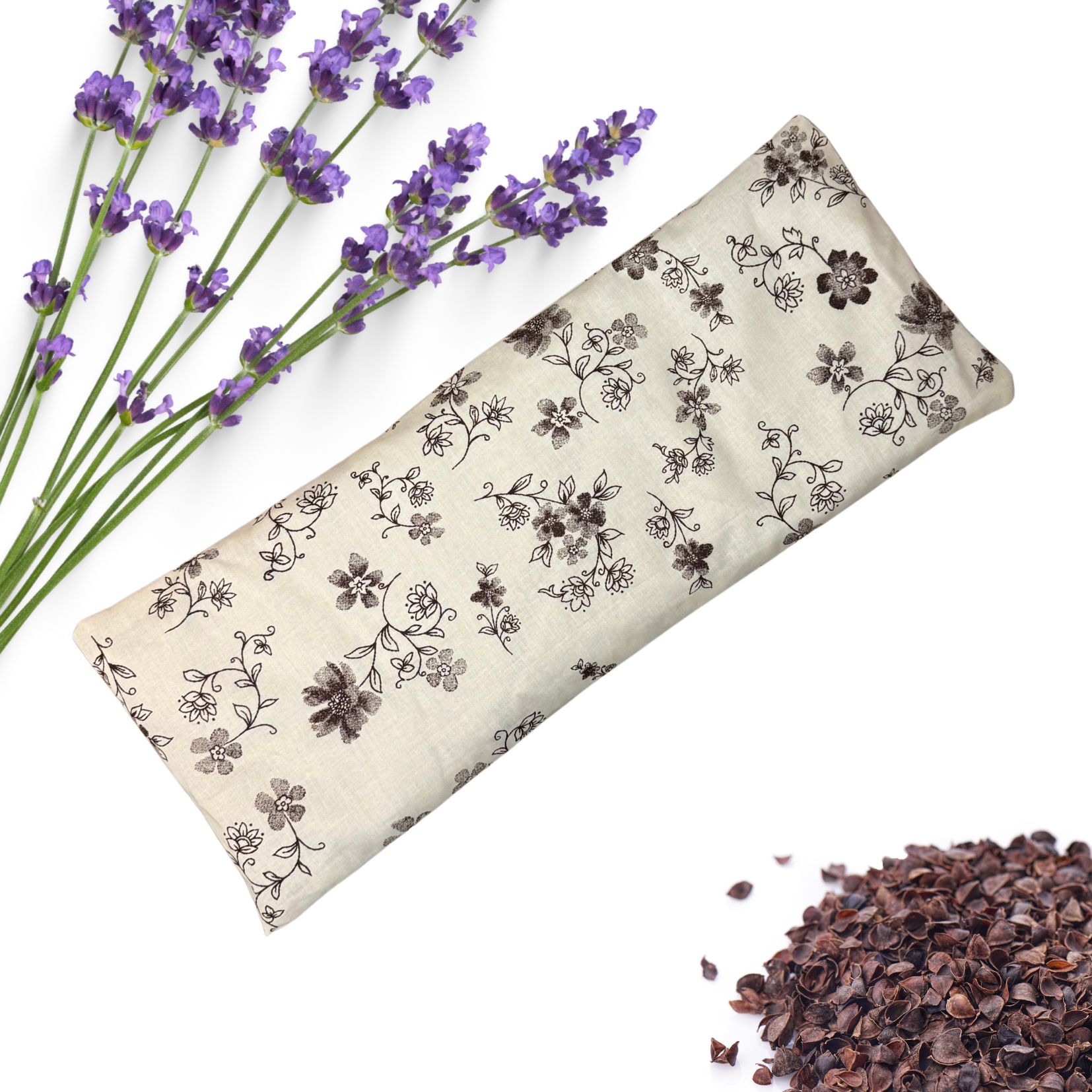 Nahřívací polštář s pohankou a levandulí