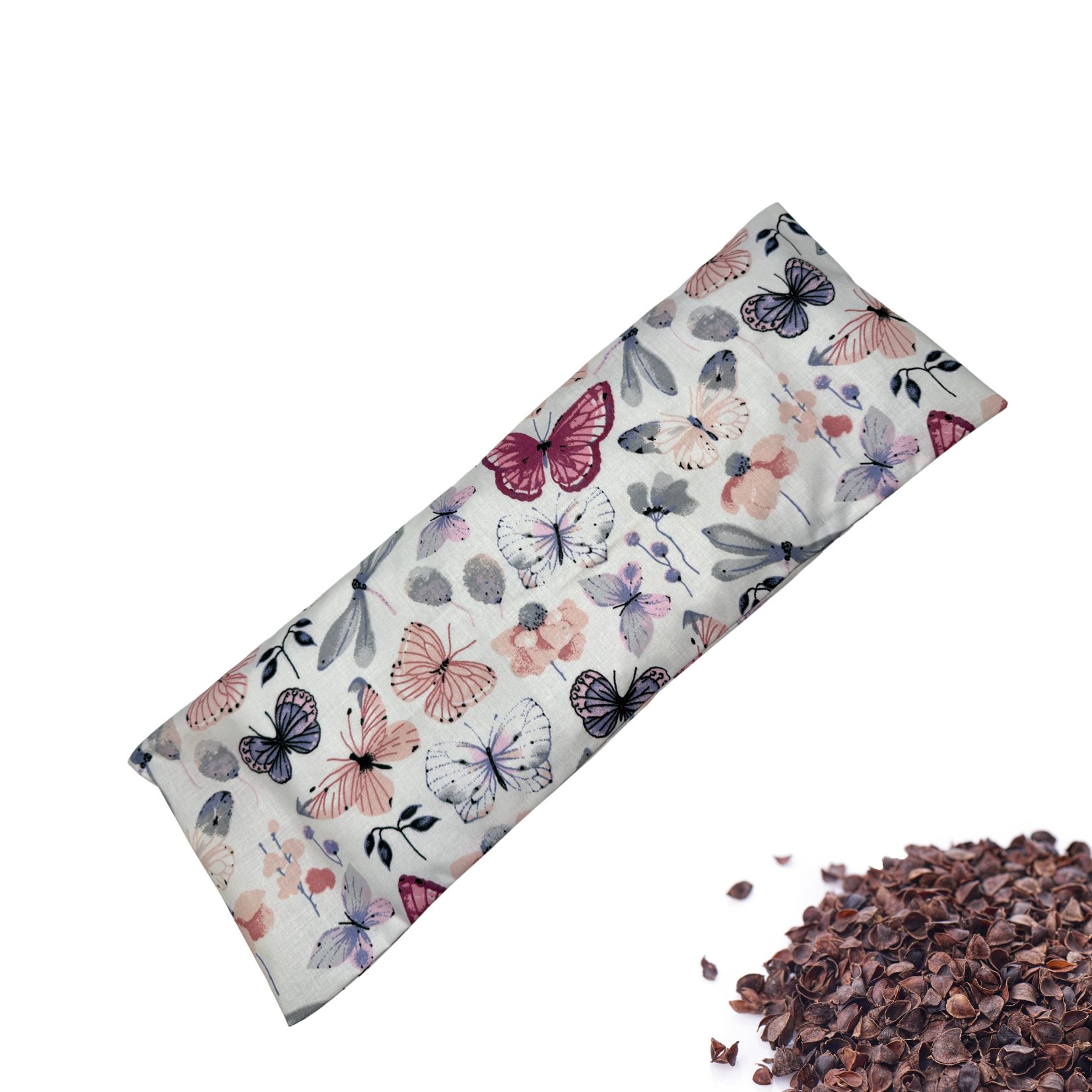 Nahřívací polštářek pro rychlou úlevu od bolesti  - Motýlci